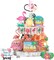 15 Pcs Summer Tiered Tray Decor Flamingo Decorations for Kitchen Pink Flamingo Wooden Sign Rustic Farmhouse Decor for Summer Beach Home Kitchen Table Party